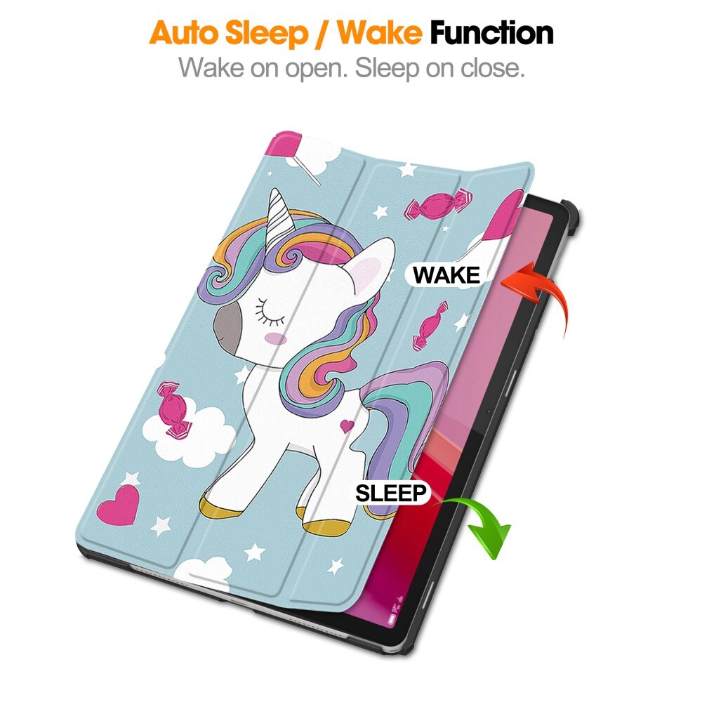 Lenovo Tab M11 Tri-Fold etui, Unicorn
