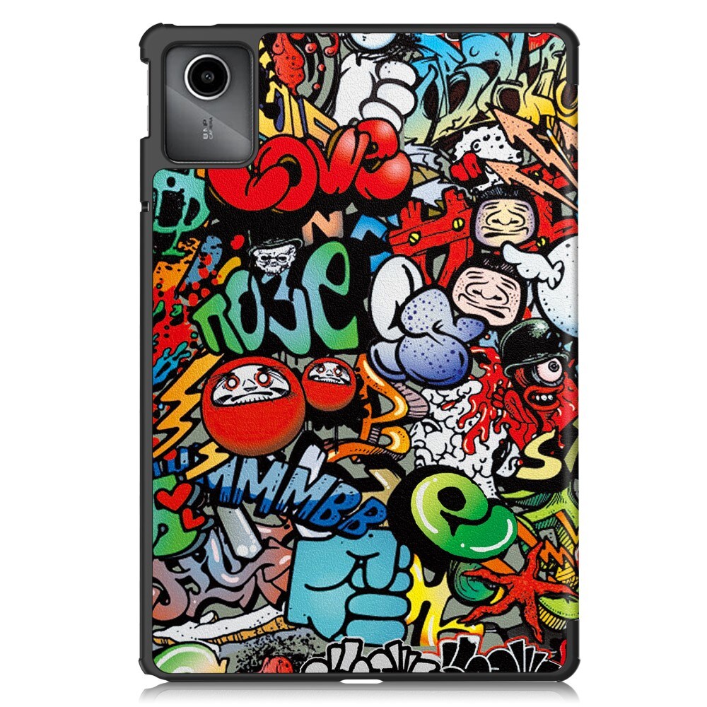  Lenovo Tab M11 Tri-Fold etui, Graffiti