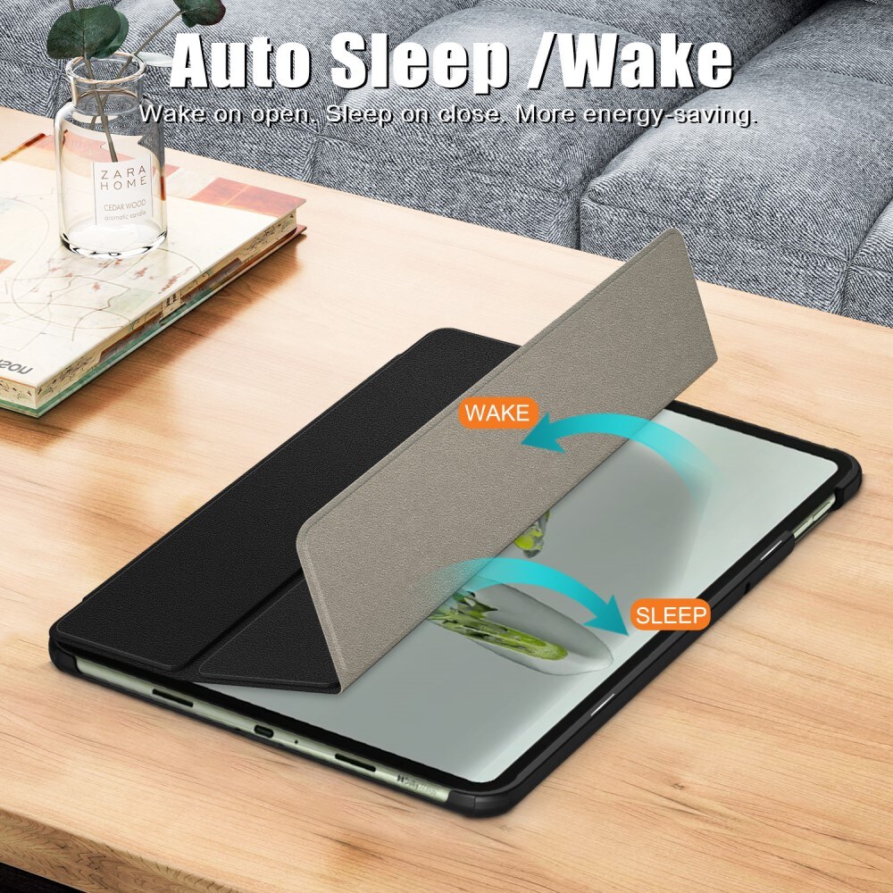  OnePlus Pad Go Tri-Fold etui, Sort