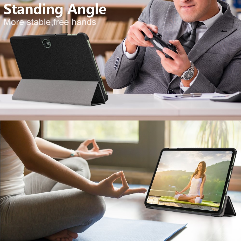  OnePlus Pad Go Tri-Fold etui, Sort