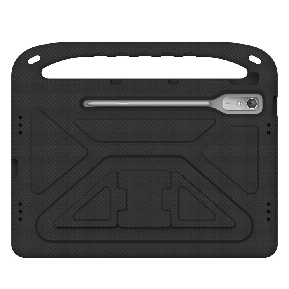  Lenovo Tab P12 Stødsikkert cover/etui med håndtag - Perfekt til børn, Sort