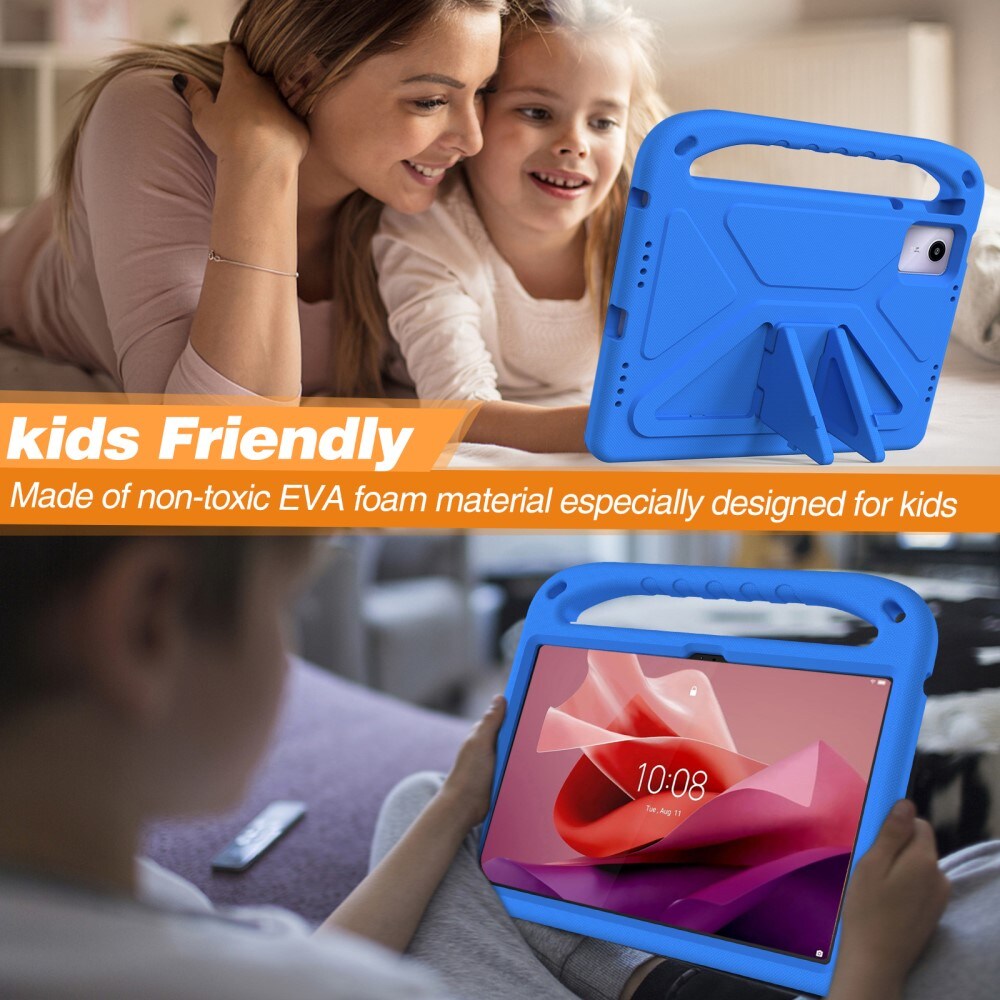  Lenovo Tab M11 Stødsikkert cover/etui med håndtag - Perfekt til børn, Blå