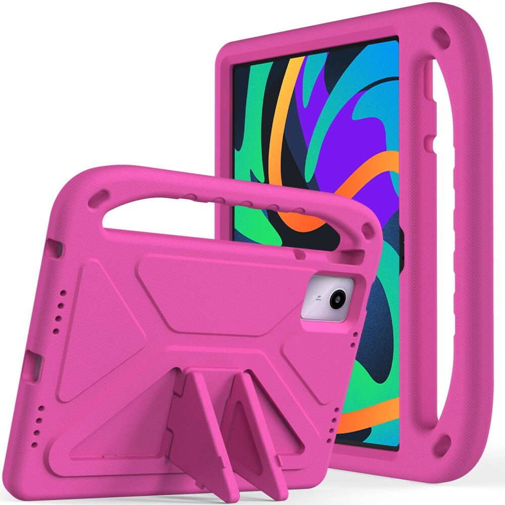  Lenovo Tab M11 Stødsikkert cover/etui med håndtag - Perfekt til børn, Lyserød