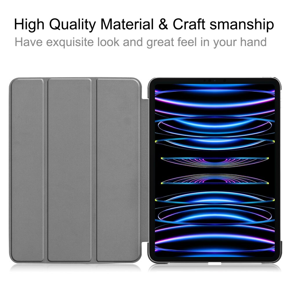 Apple iPad Pro 11 5th Gen (2024) Tri-Fold etui, Sort