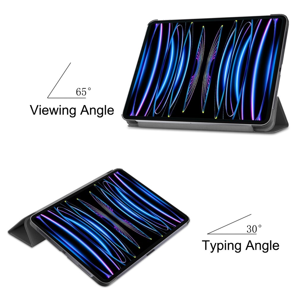 Apple iPad Pro 11 5th Gen (2024) Tri-Fold etui, Sort