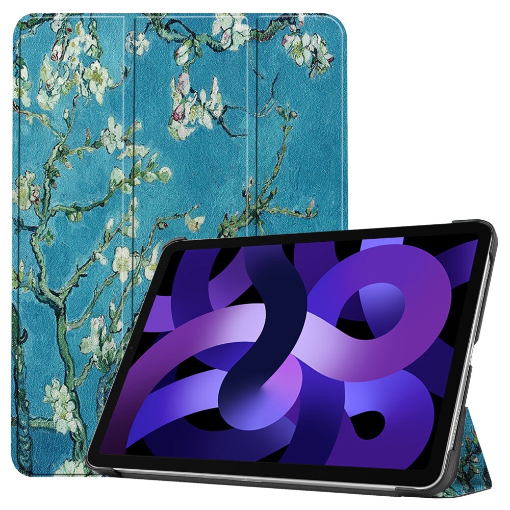 Apple iPad Air 11 6th Gen (2024) Tri-Fold etui, Kirsebærblomster