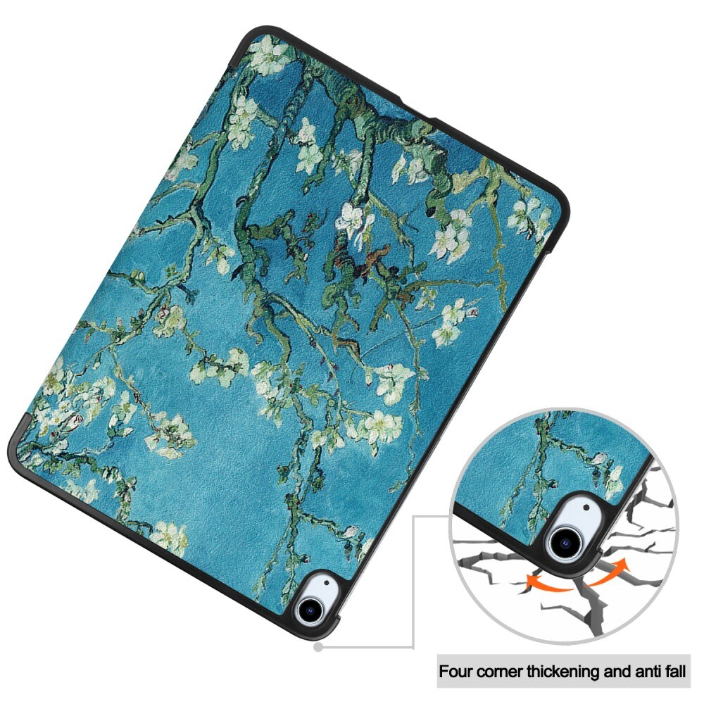 Apple iPad Air 11 6th Gen (2024) Tri-Fold etui, Kirsebærblomster
