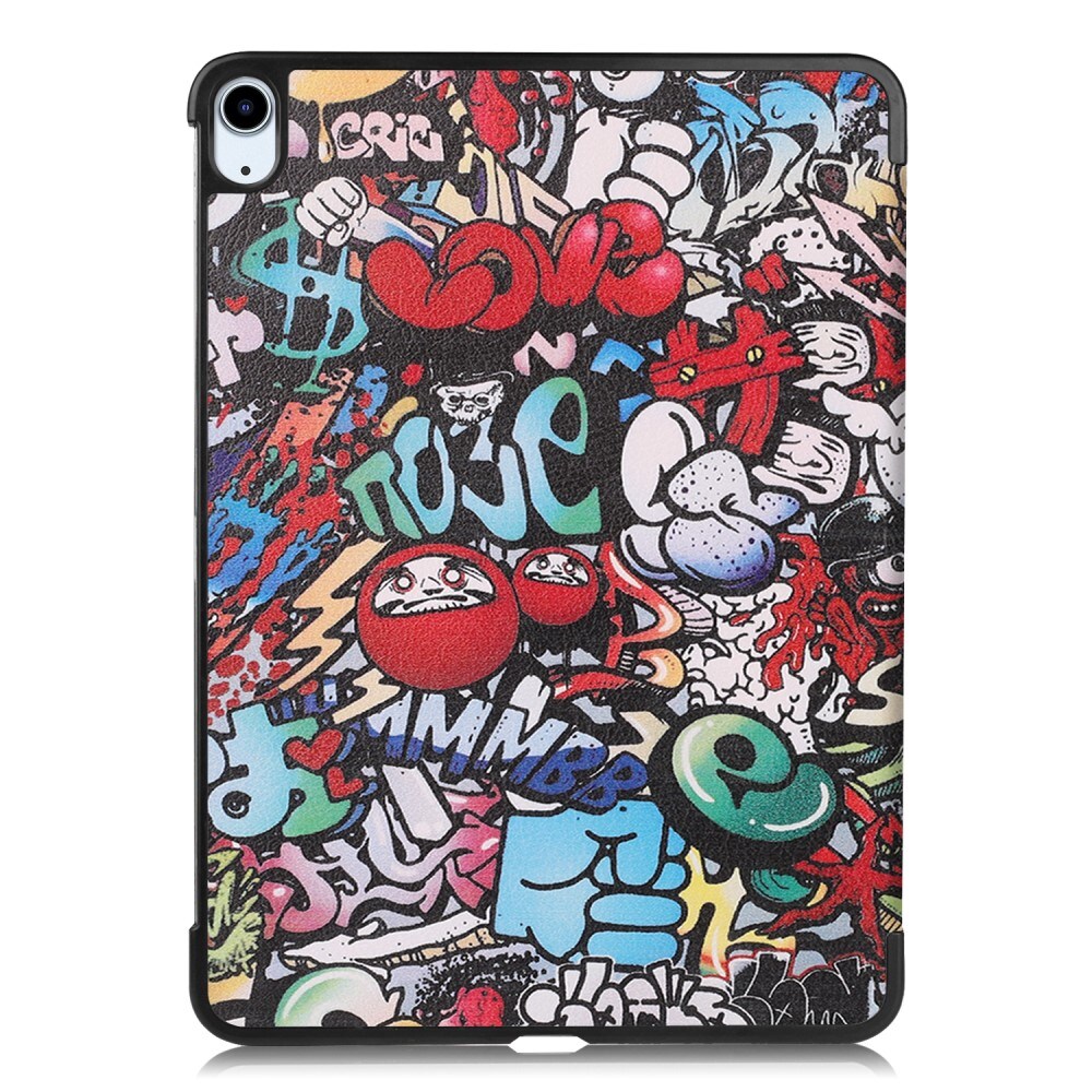 Apple iPad Air 11 7th Gen (2025) Tri-Fold etui, Graffiti