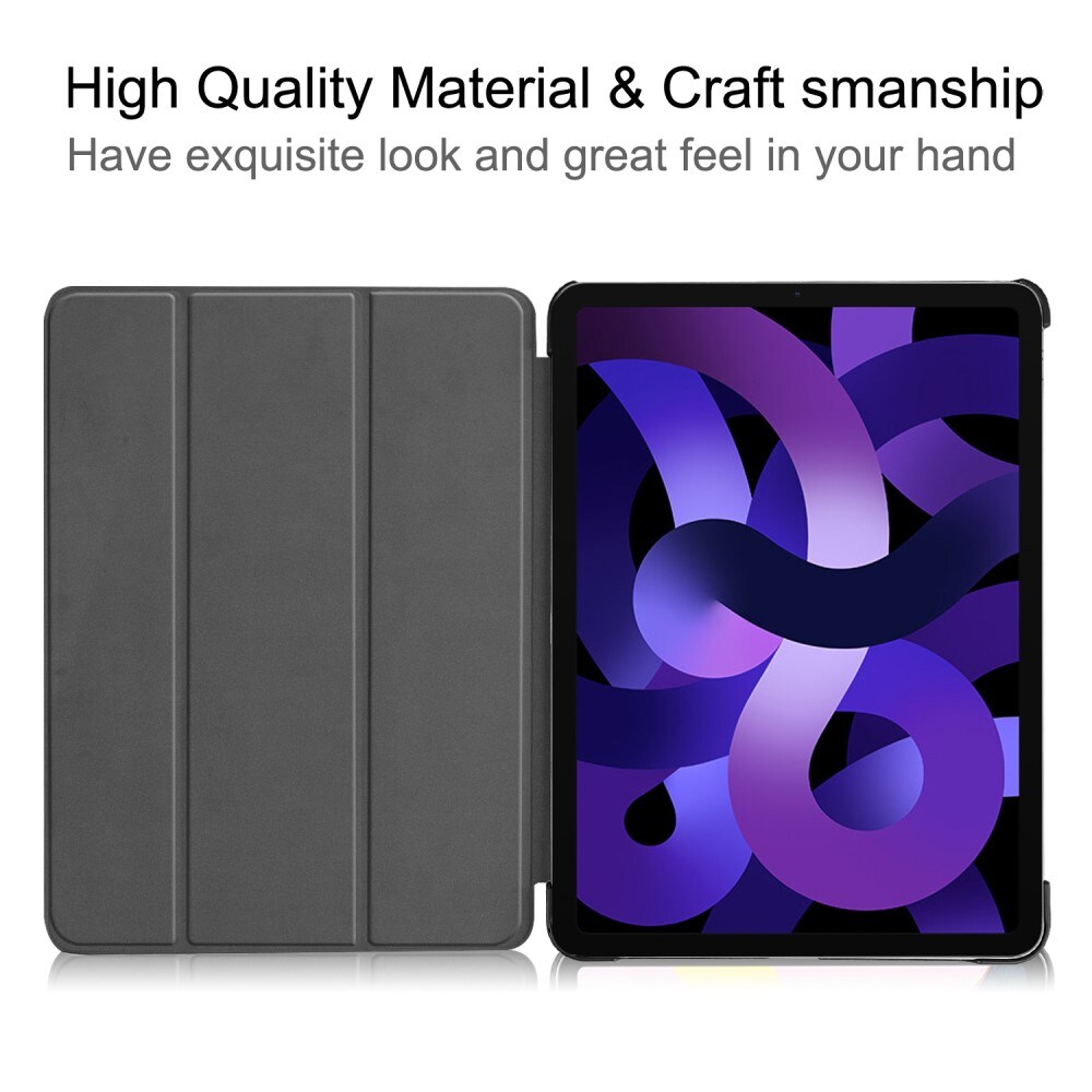 Apple iPad Air 11 7th Gen (2025) Tri-Fold etui, Sort