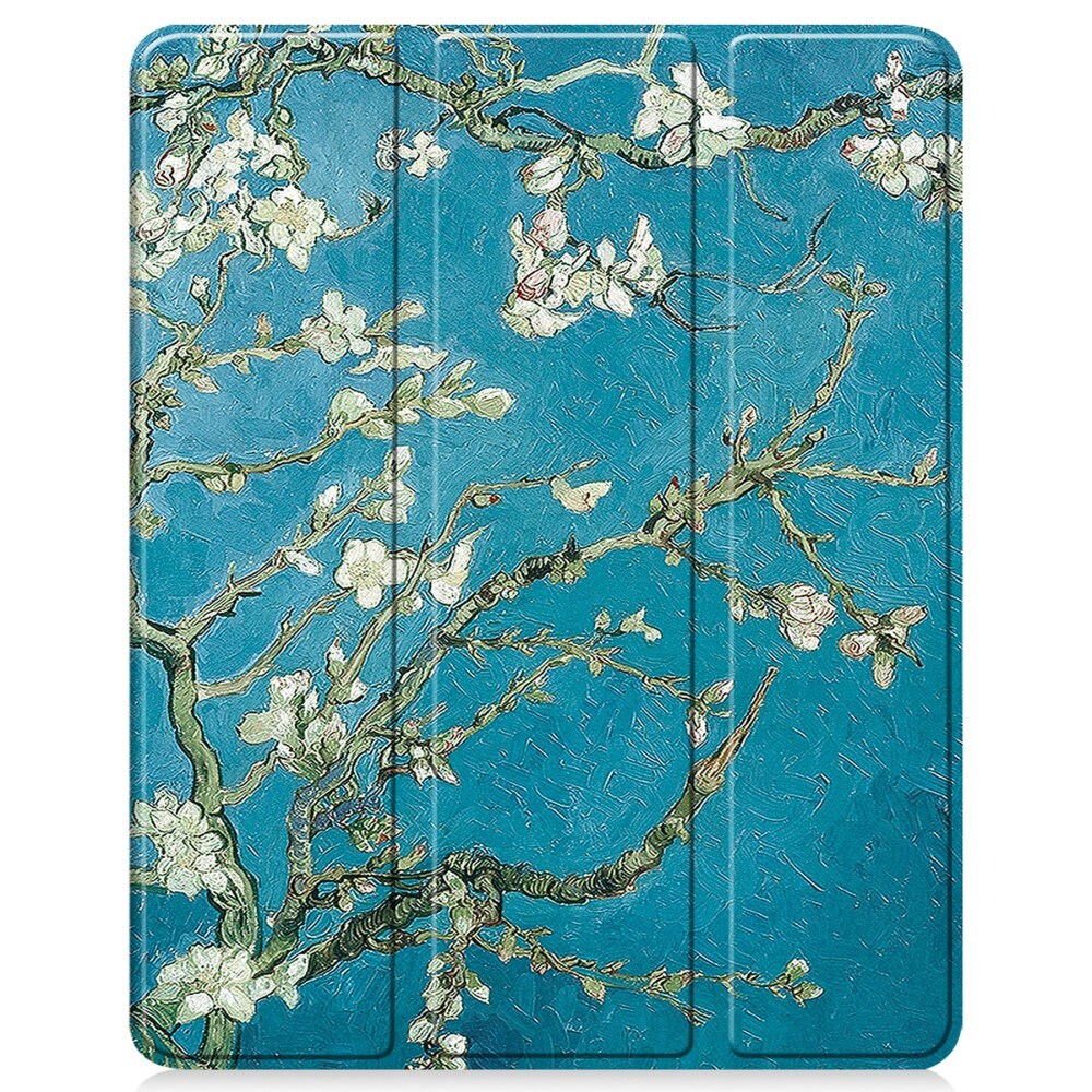 Apple iPad Air 13 (2024) Tri-Fold etui, Kirsebærblomster