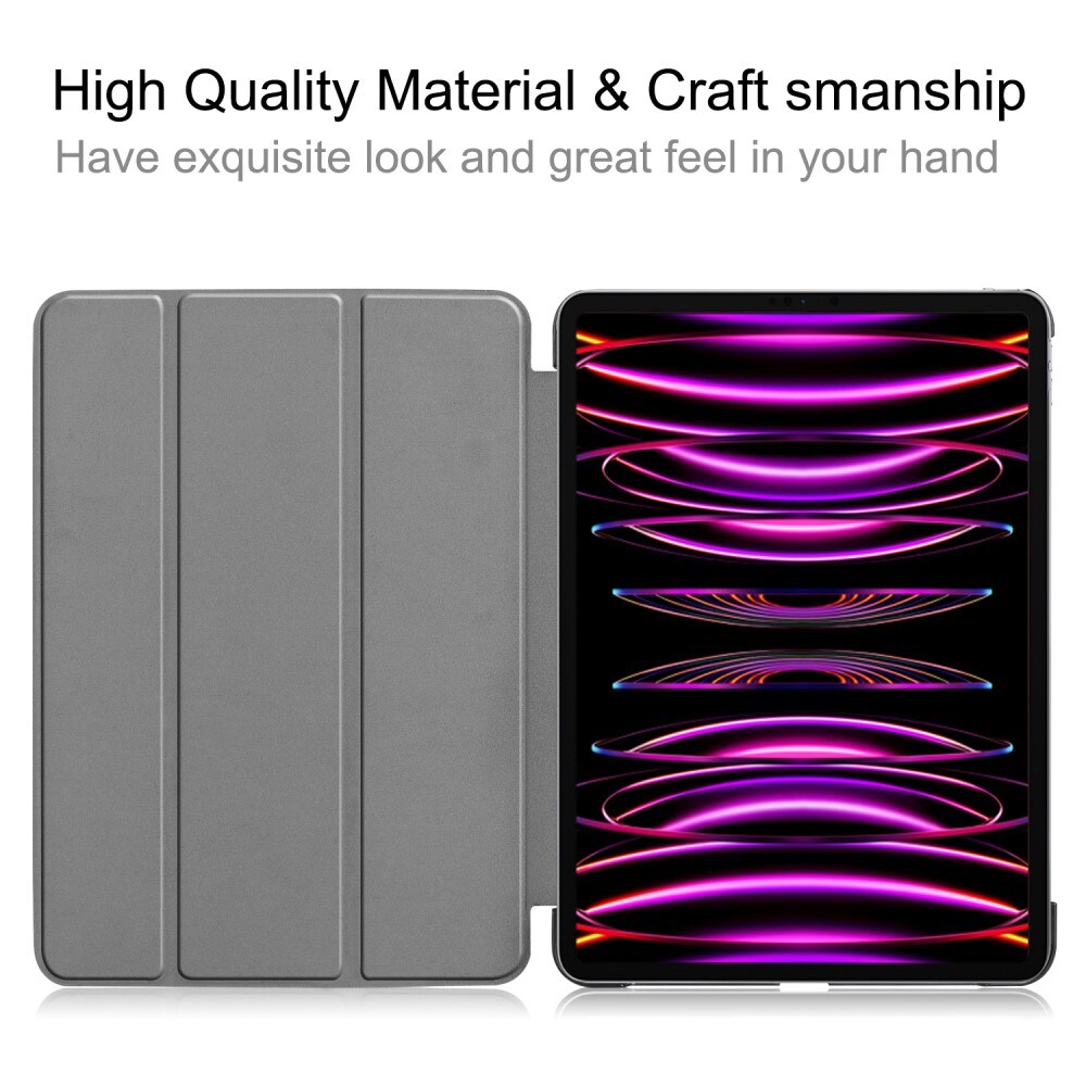 Apple iPad Air 13 (2024) Tri-Fold etui, Sort