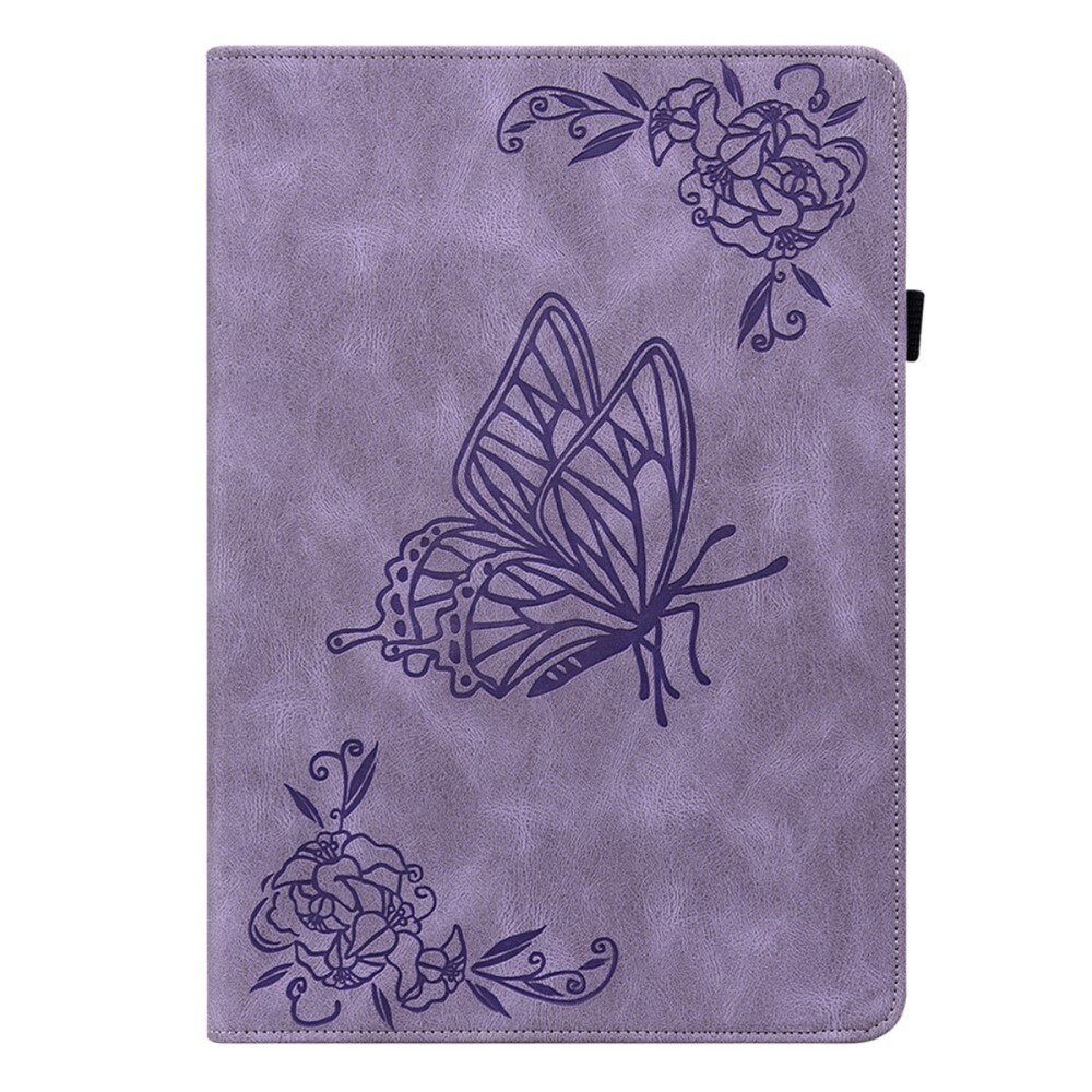 Apple iPad Air 11 7th Gen (2025) Etui med sommerfugle, Lilla