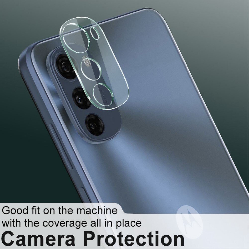 Motorola Moto E32 Kamerabeskyttelse i glas, Gennemsigtig