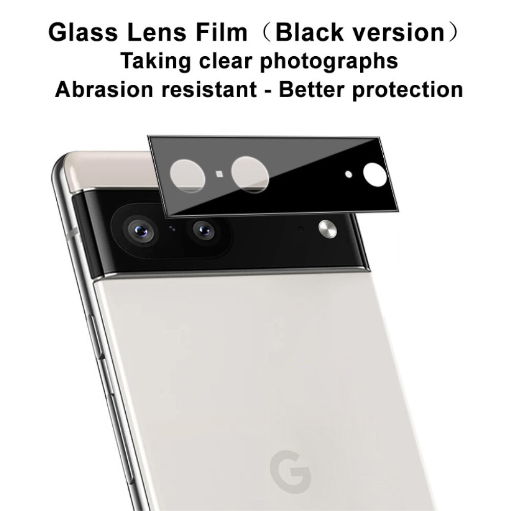 Google Pixel 7 Kamerabeskyttelse i glas, Gennemsigtig