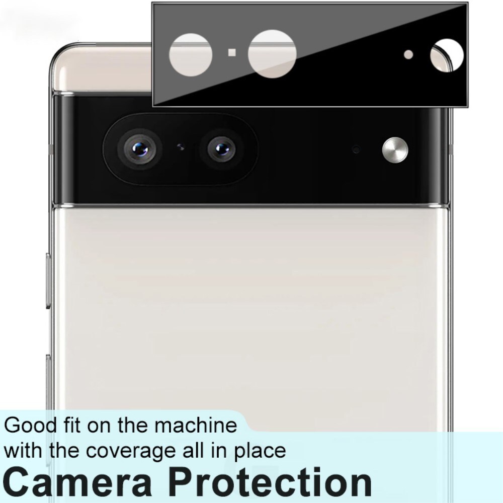 Google Pixel 7 Kamerabeskyttelse i glas, Gennemsigtig
