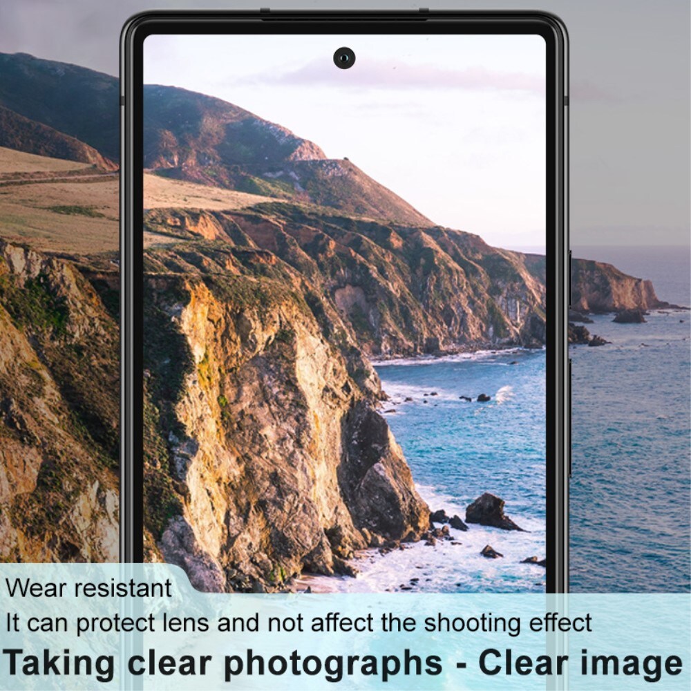 Google Pixel 7 Kamerabeskyttelse i glas, Gennemsigtig