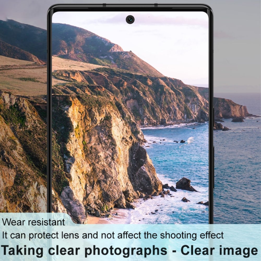 Google Pixel 7 Pro Kamerabeskyttelse i glas, Gennemsigtig