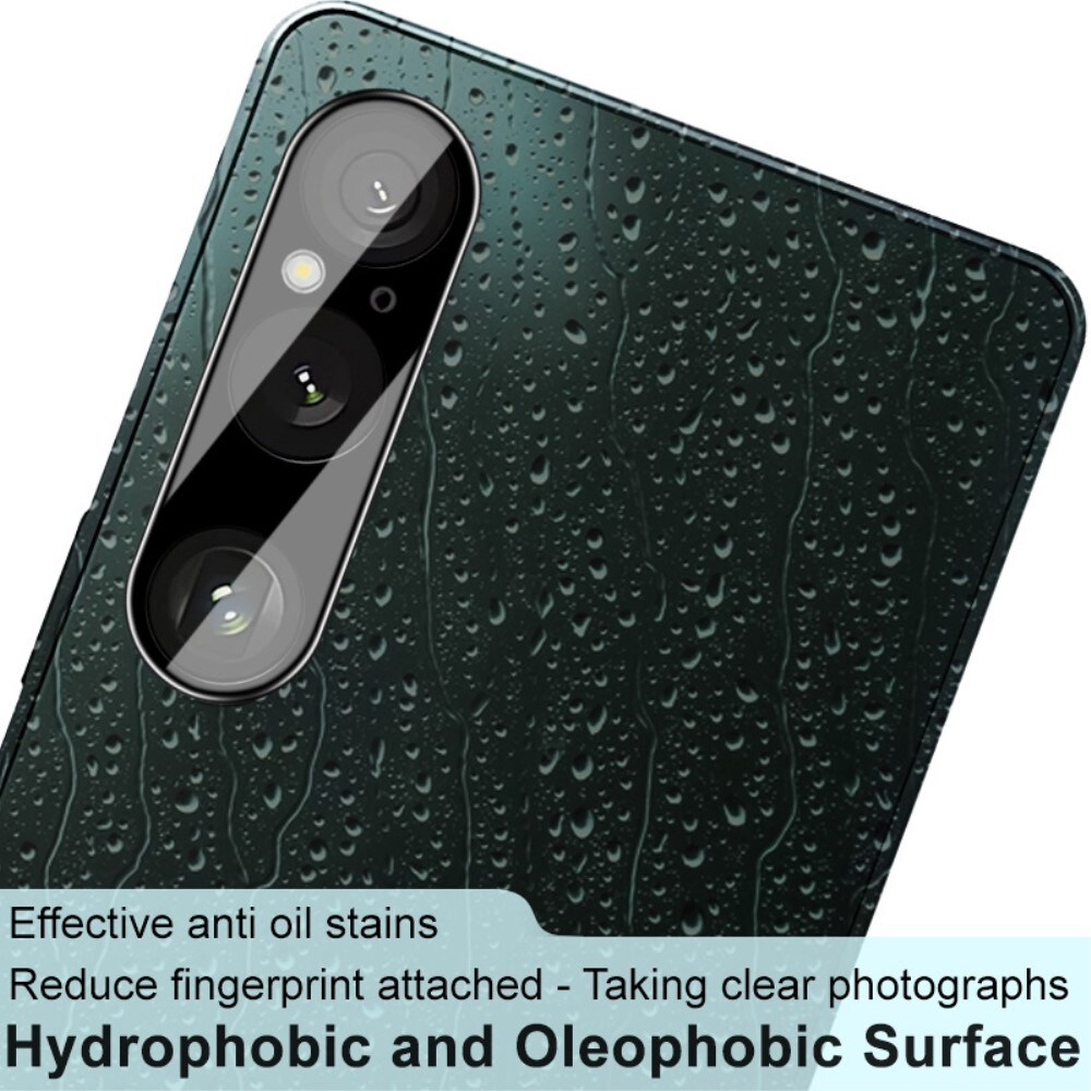 Sony Xperia 1 VI Kamerabeskyttelse i glas, Sort