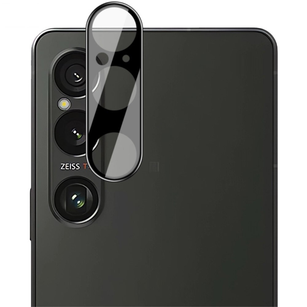 Sony Xperia 1 VI Kamerabeskyttelse i glas, Sort