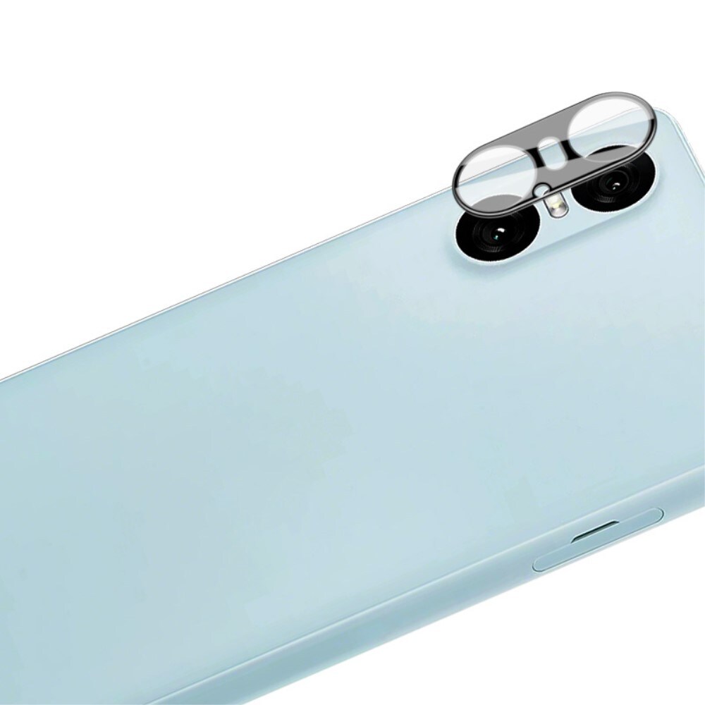 Sony Xperia 10 VI Kamerabeskyttelse i glas, Sort