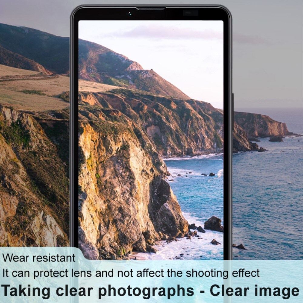 Sony Xperia 10 VI Kamerabeskyttelse i glas, Sort