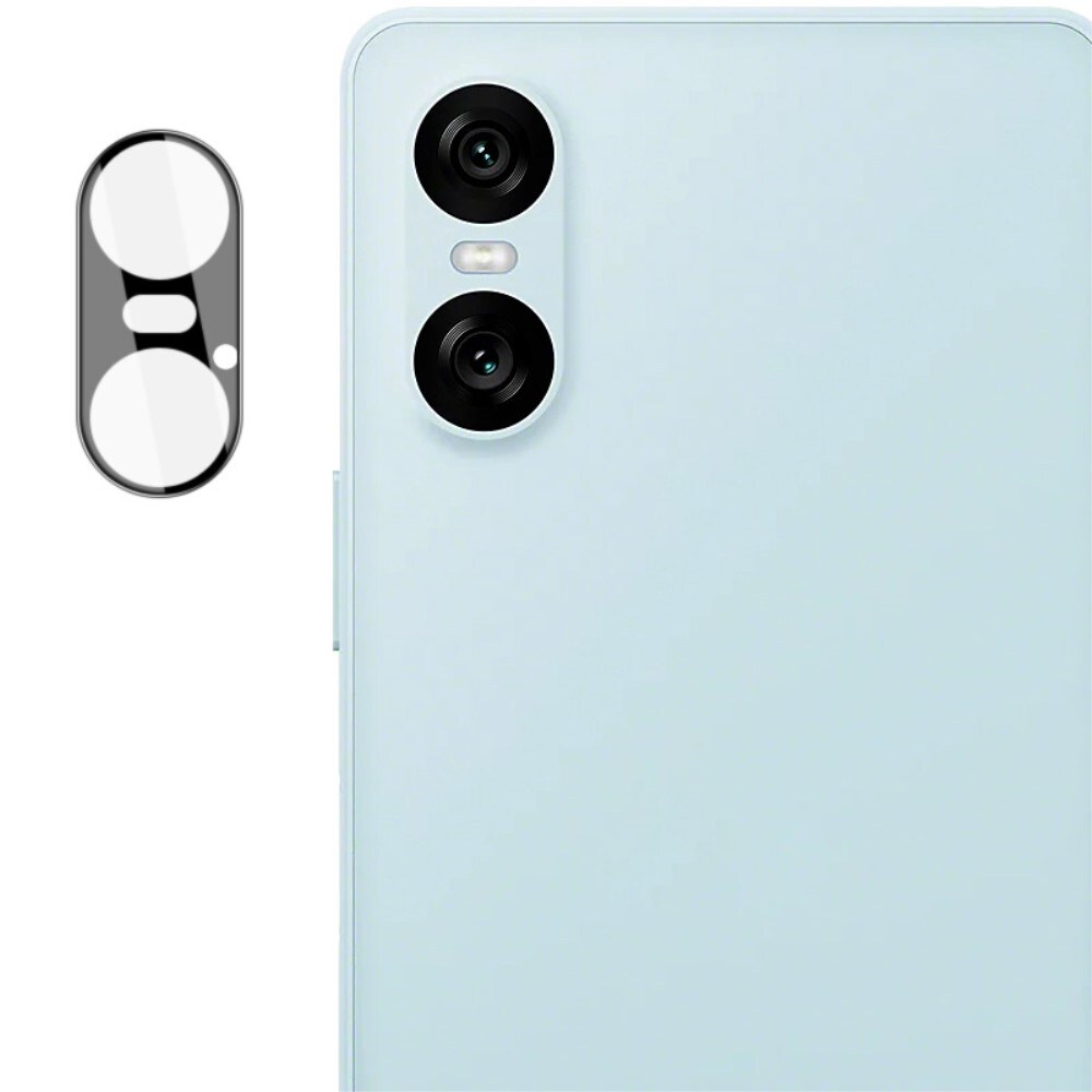 Sony Xperia 10 VI Kamerabeskyttelse i glas, Sort