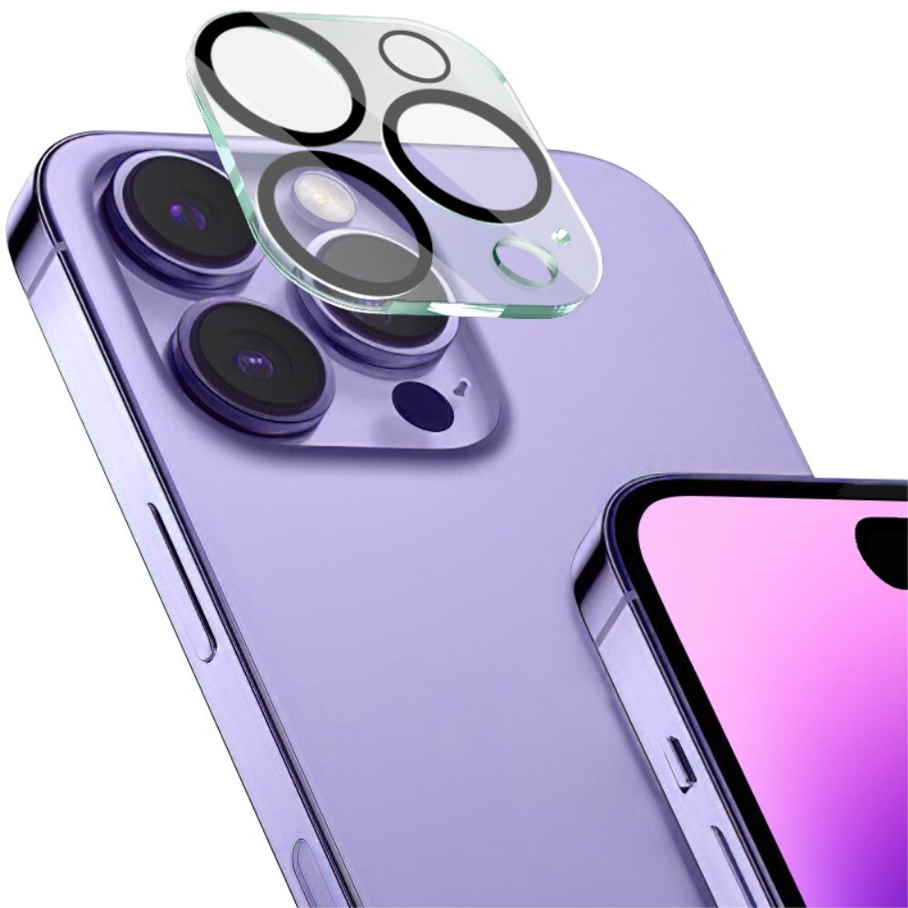 iPhone 16 Pro Max Kamerabeskyttelse i glas, Gennemsigtig