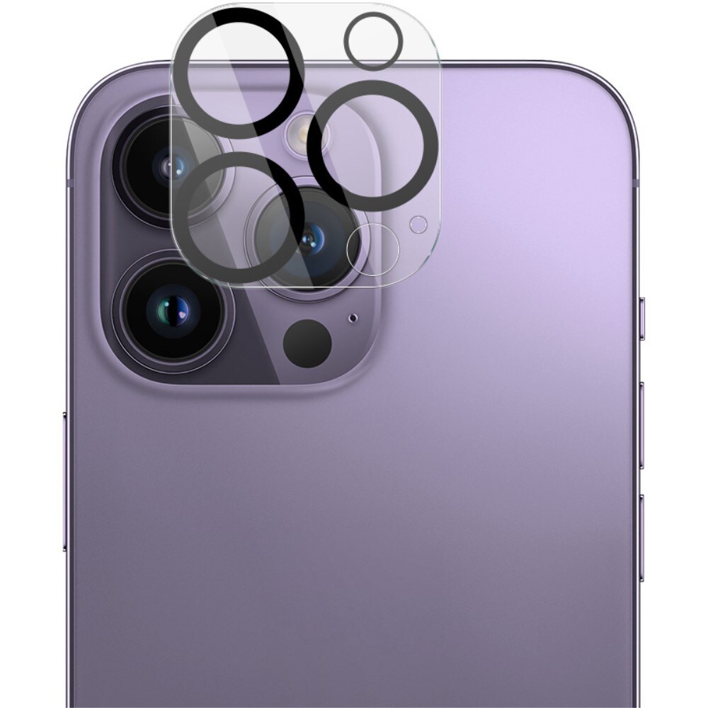iPhone 16 Pro Max Kamerabeskyttelse i glas, Gennemsigtig
