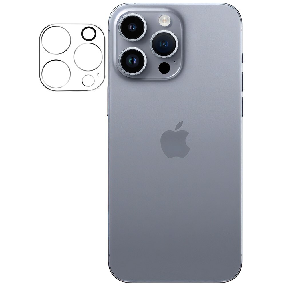 iPhone 16 Pro Max Linsebeskyttelse i hærdet glas