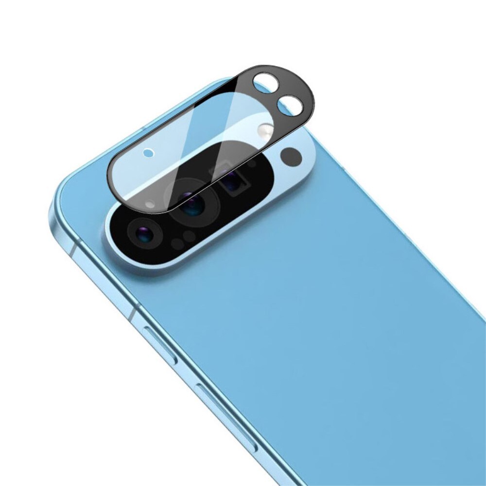 Google Pixel 9 Pro Kamerabeskyttelse i glas, Sort