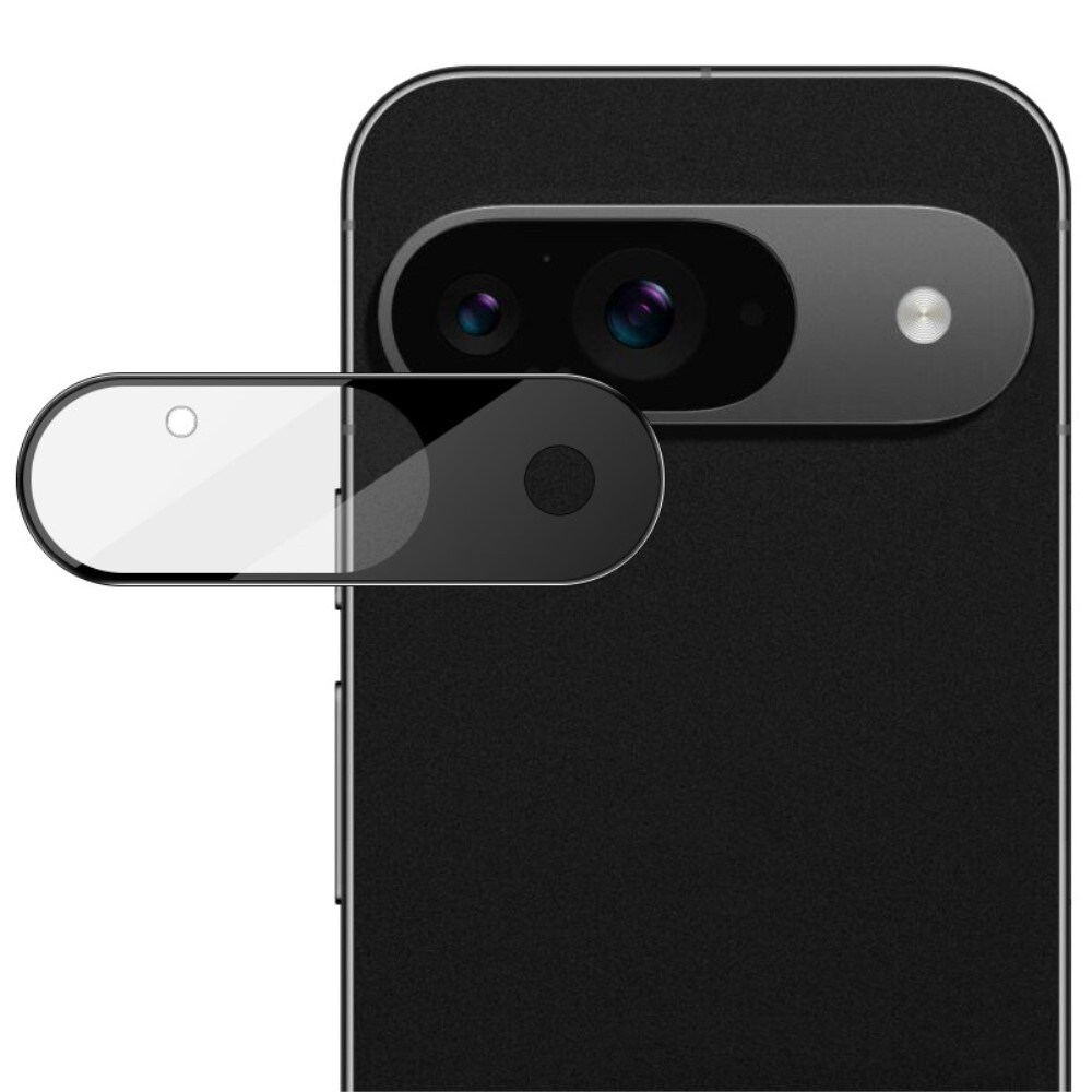Google Pixel 9 Kamerabeskyttelse i glas, Sort
