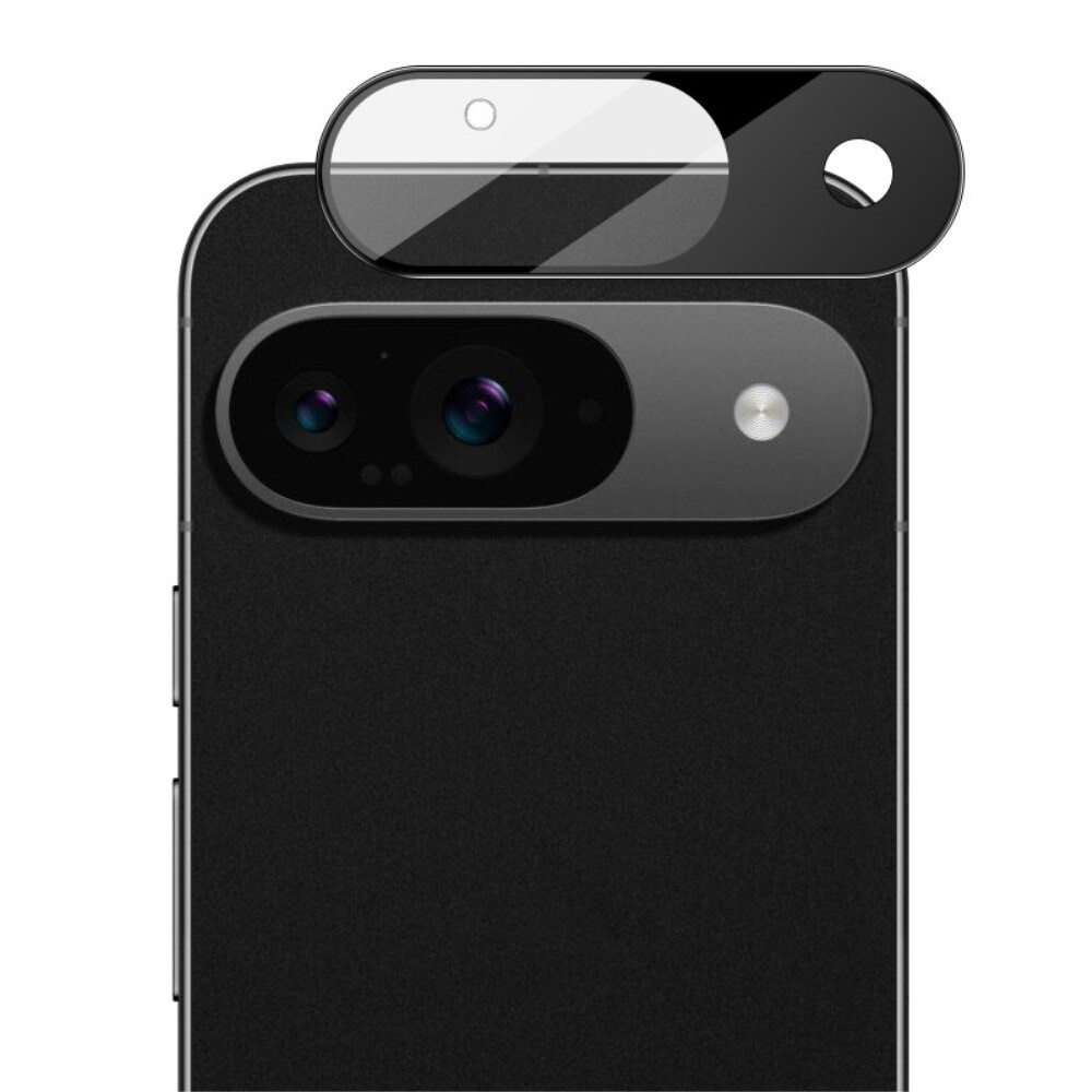 Google Pixel 9 Kamerabeskyttelse i glas, Sort