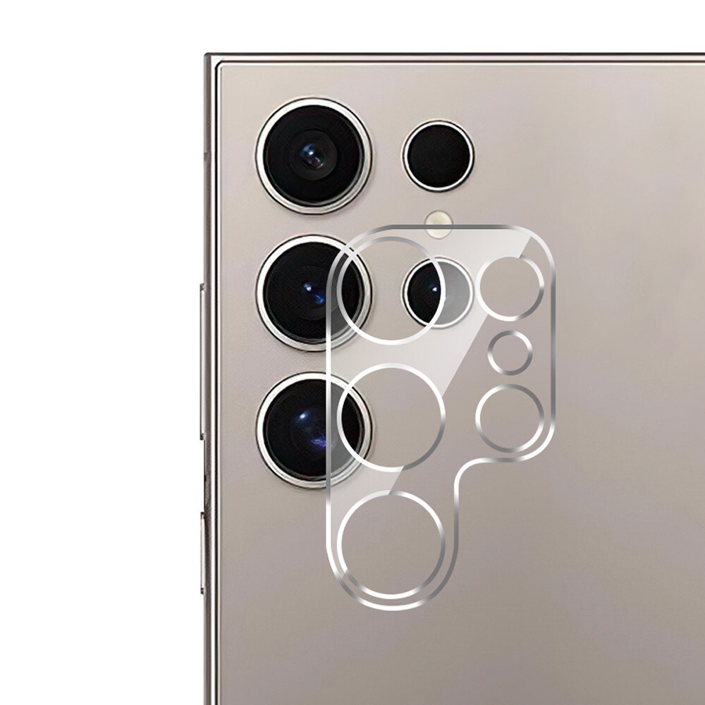 Samsung Galaxy S25 Ultra Linsebeskyttelse i hærdet glas