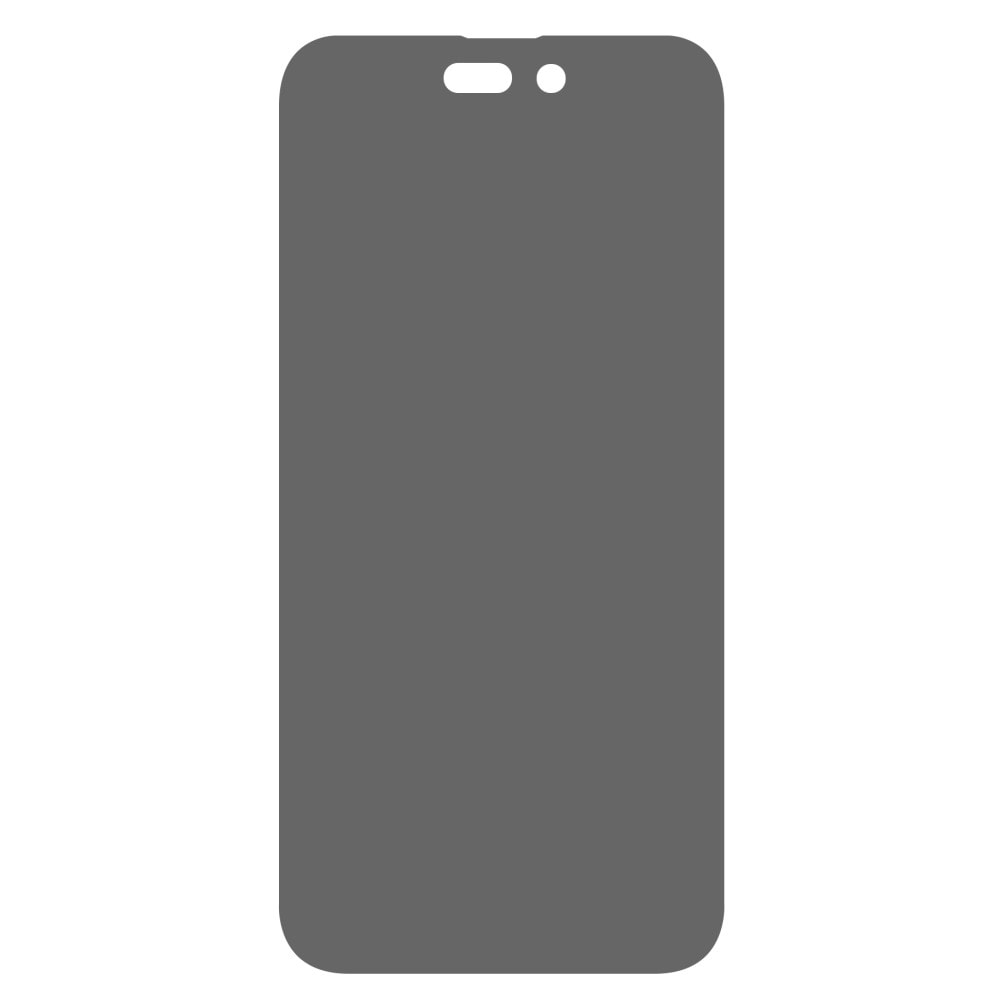 iPhone 14 Pro Anti-spy skærmbeskytter i glas