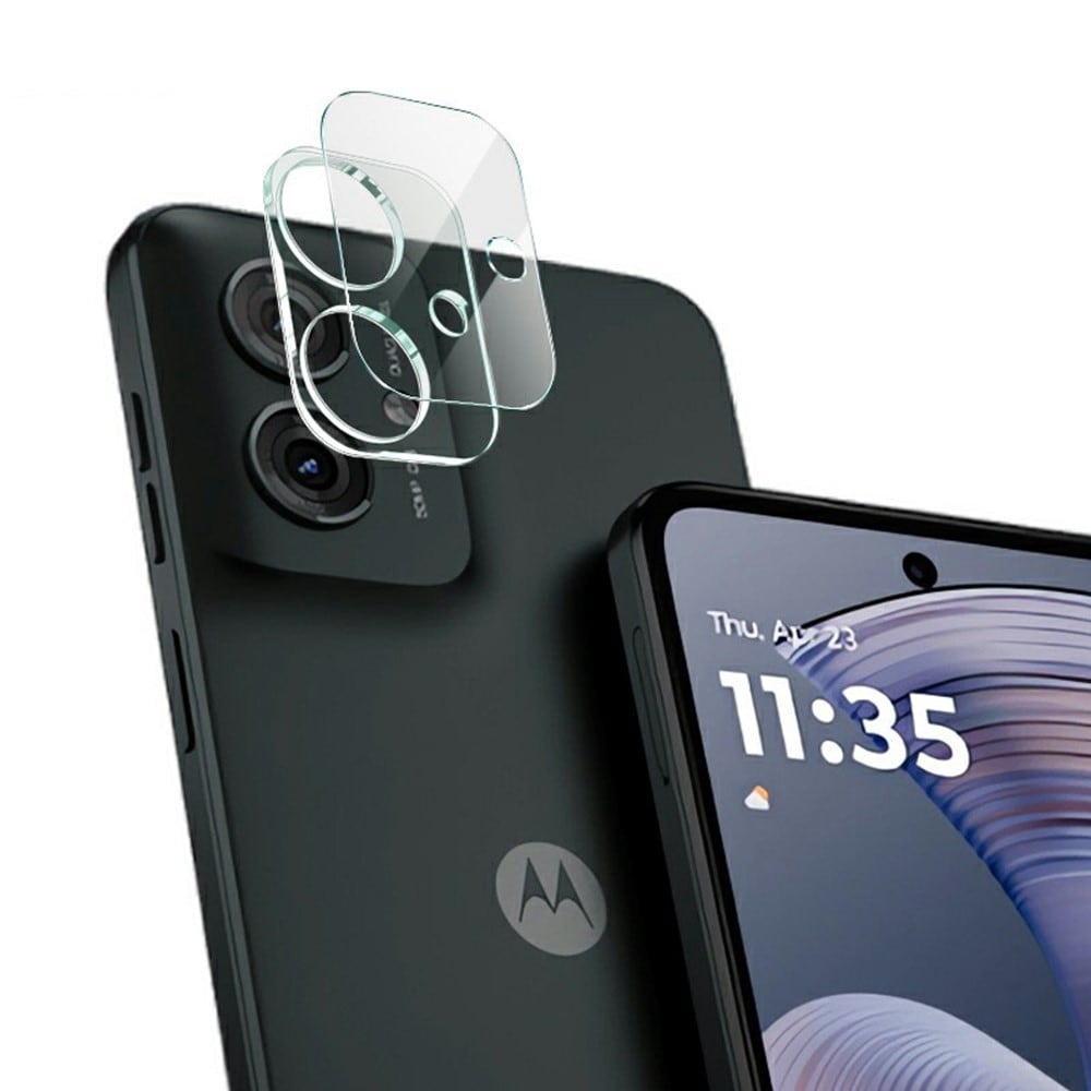 Motorola Moto G55 Kamerabeskyttelse i glas, Gennemsigtig