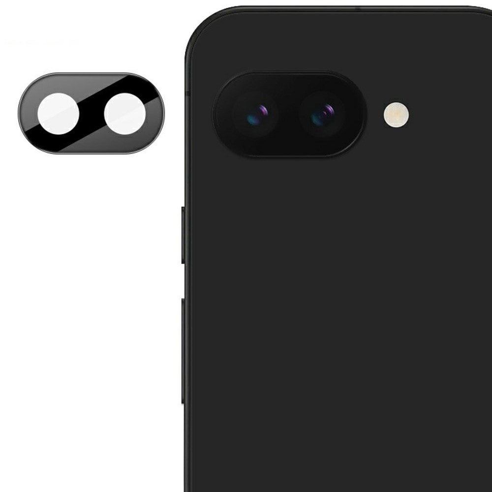 Google Pixel 9a Kamerabeskyttelse i glas, Sort