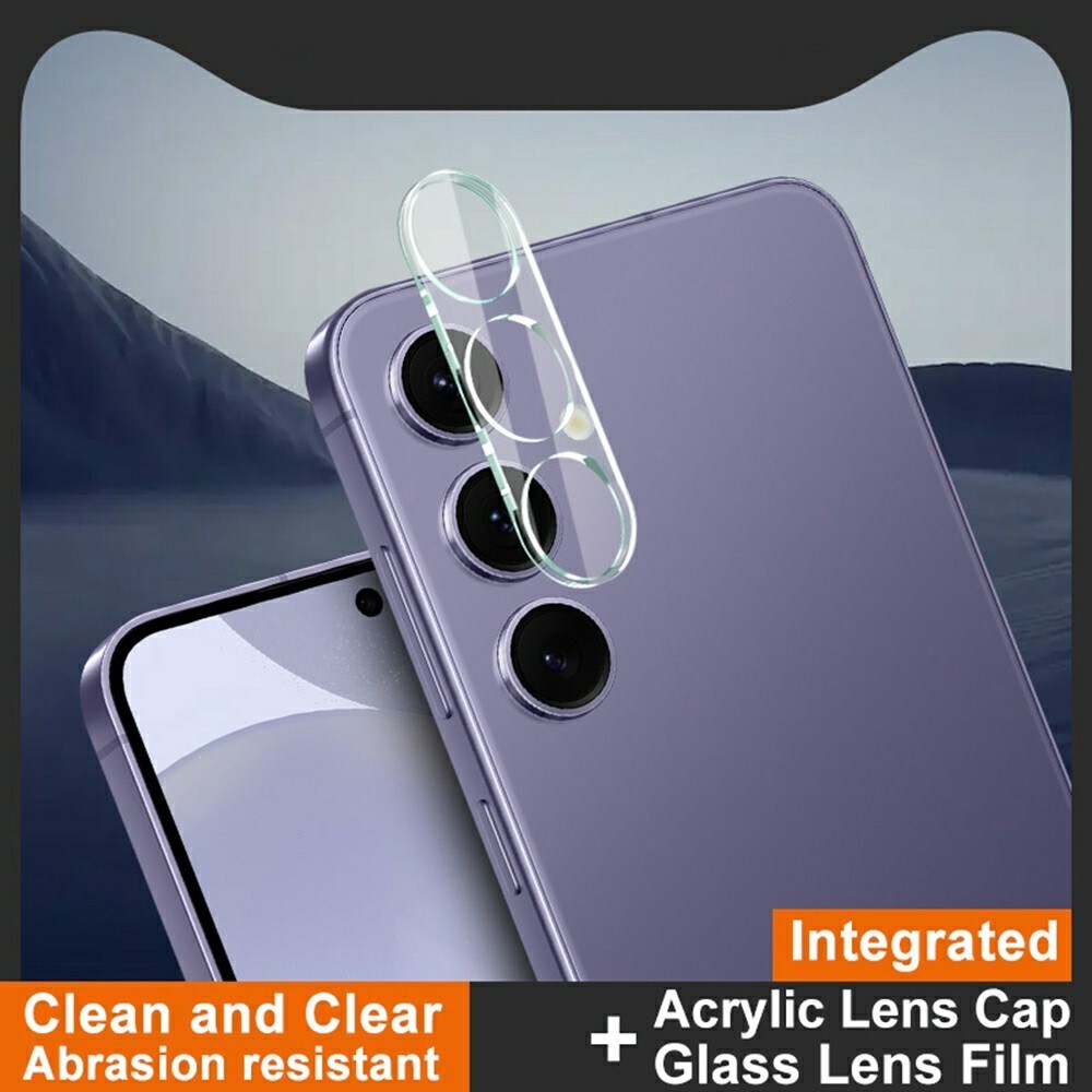 Samsung Galaxy S25 Kamerabeskyttelse i glas, Gennemsigtig