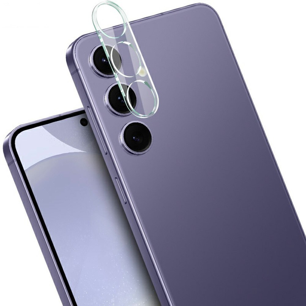 Samsung Galaxy S25 Plus Kamerabeskyttelse i glas, Gennemsigtig