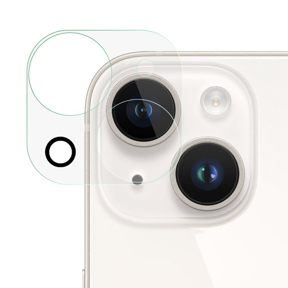 iPhone 14 Plus Linsebeskyttelse i hærdet glas