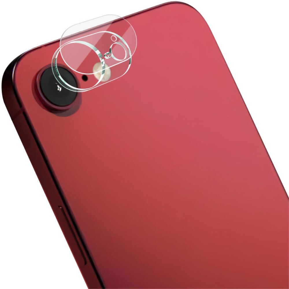 iPhone 16e Kamerabeskyttelse i glas, Gennemsigtig