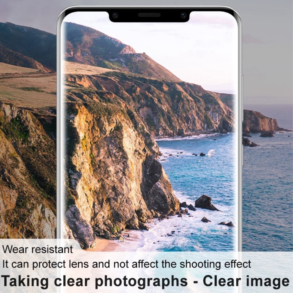 Huawei Mate 50 Pro Kamerabeskyttelse i glas, Gennemsigtig