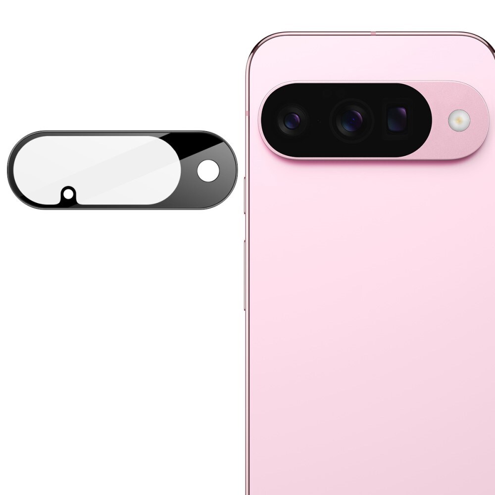 Google Pixel 10 Kamerabeskyttelse i glas, Sort