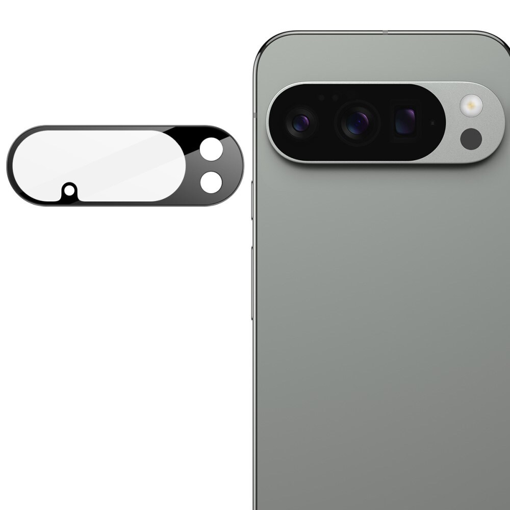 Google Pixel 10 Pro Kamerabeskyttelse i glas, Sort