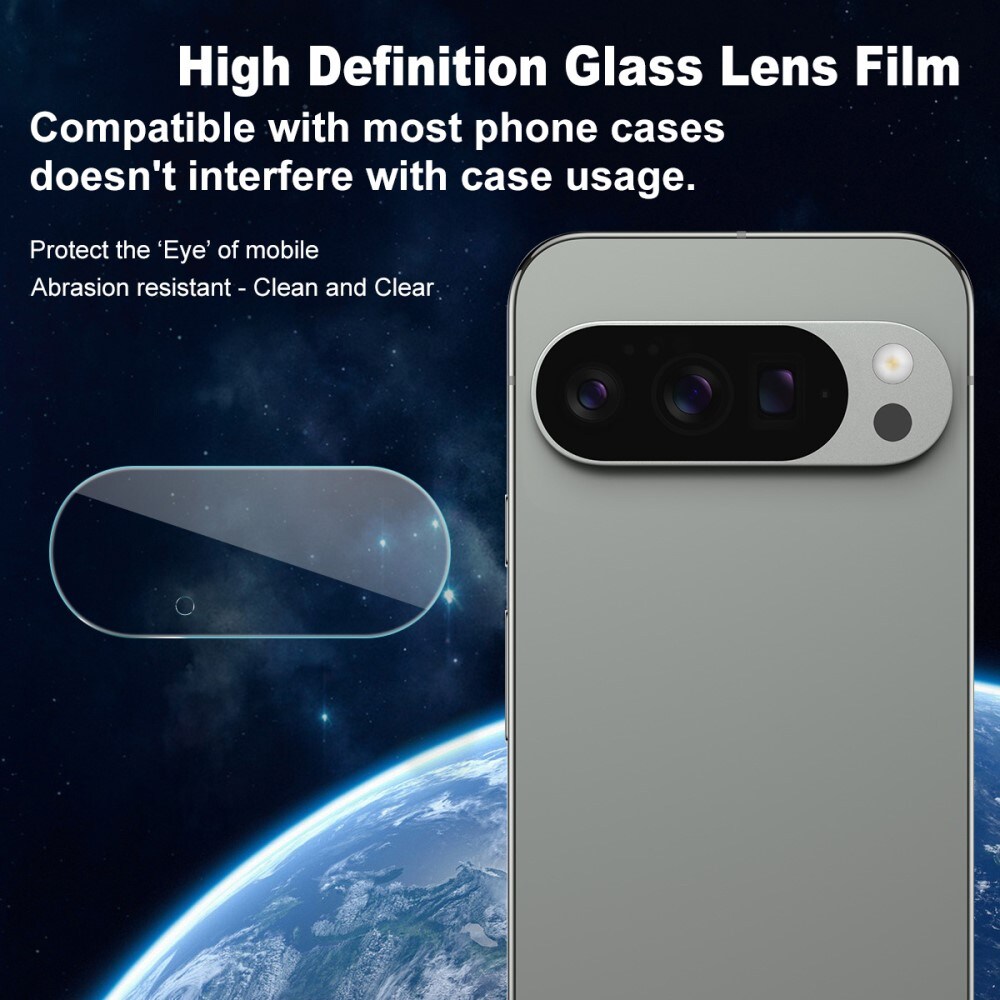 Google Pixel 10 Pro XL 2-pak linsebeskyttere i glas