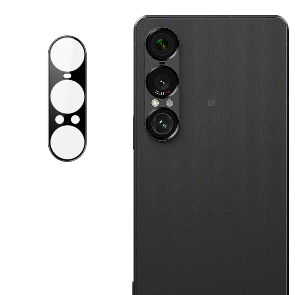 Sony Xperia 1 VII Kamerabeskyttelse i glas, Sort
