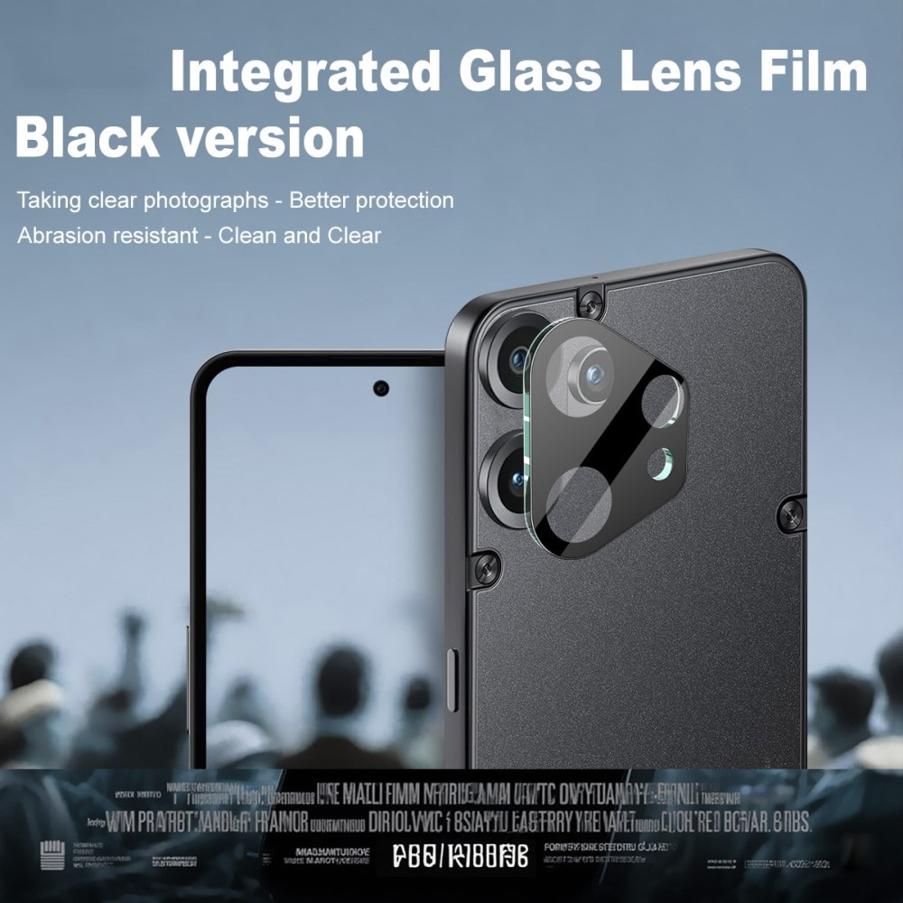 Nothing CMF Phone 2 Pro Kamerabeskyttelse i glas, Sort
