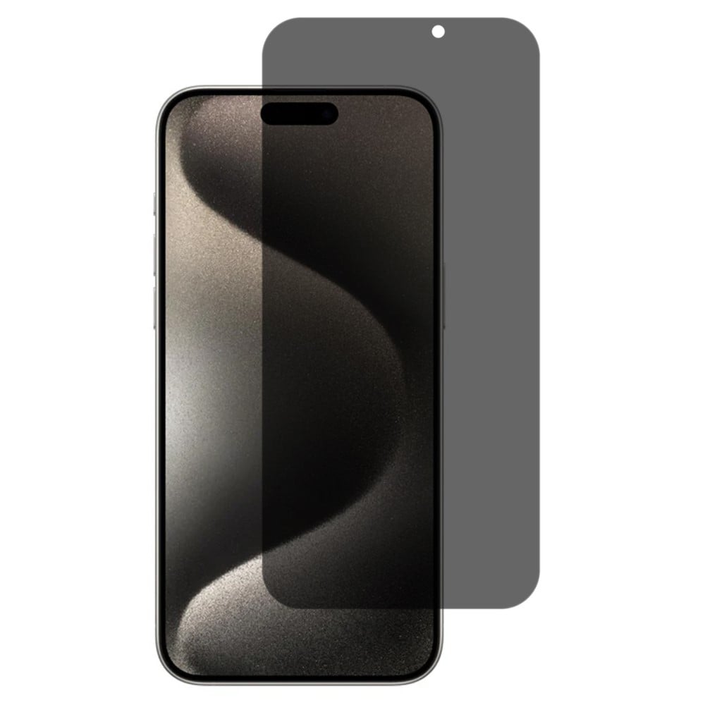 iPhone 17 Pro Anti-spy skærmbeskytter i glas