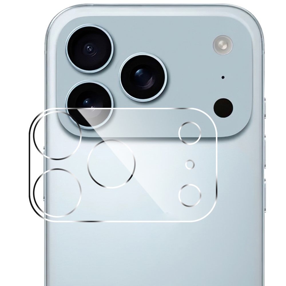 iPhone 17 Pro Max Linsebeskyttelse i hærdet glas