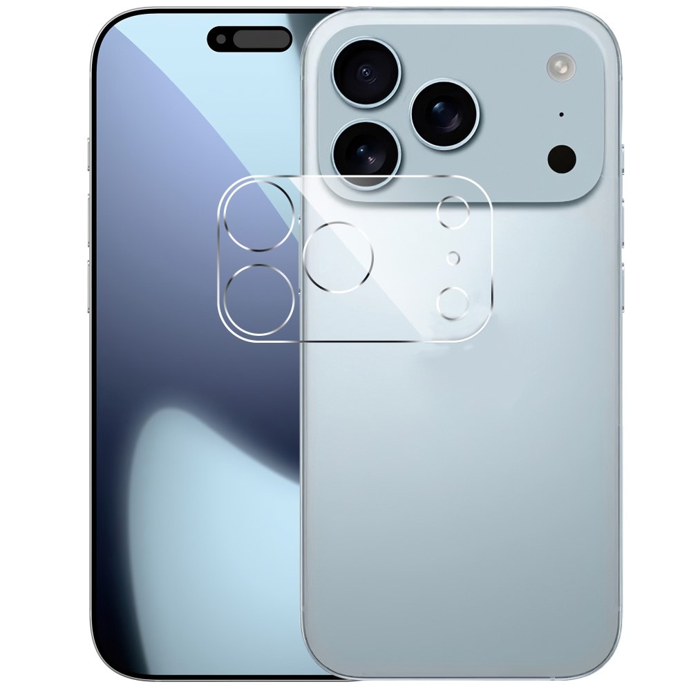 iPhone 17 Pro Max Linsebeskyttelse i hærdet glas