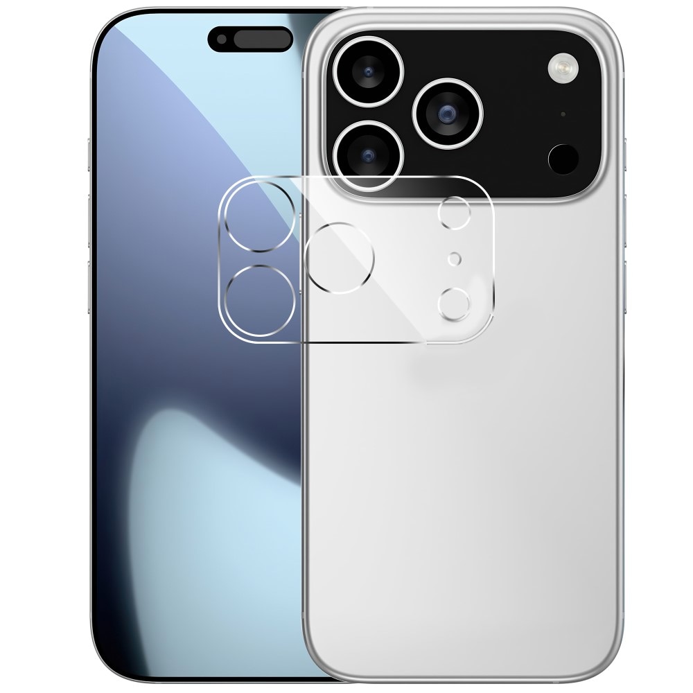 iPhone 17 Pro Linsebeskyttelse i hærdet glas